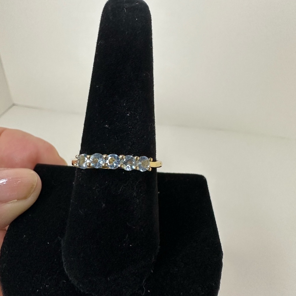 Aquamarine women’s Ring